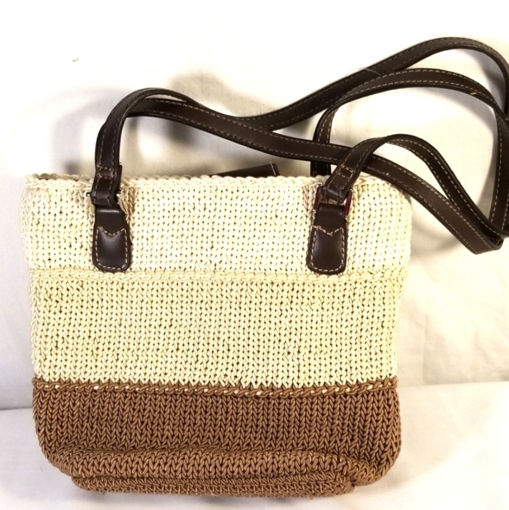 Liz Claiborne 3 Color Woven Purse